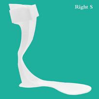 1Pc Drop Foot Brace Leaf Spring Splint, Ankle Stabilization Orthosis Support For Stroke,Achilles Tendon Contract RightS