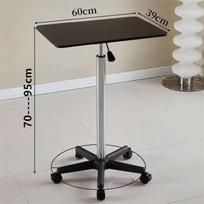 Portable Height Adjustable Laptop Desk Standing Workstation Small Sofa Bedside Table for Office Home