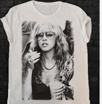 26 Stevie Nicks Smoking Vintage T-Shirt  Gift Shirt Unisex T-Shirt XXXL
