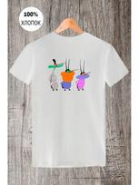 Oggy ir tarakonai marginti marškinėliai 4XL