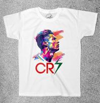 CR7 Cristiano Ronaldo Futbolo Žaidėjas 004 Vaikų marškinėliai 120