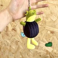 Brainrot Plush Toy Keychain Tung Sahur Cartoon Crocodilo Shimpanzini Decorative Doll Tralalero Tralala Figures Bananini Present Toy