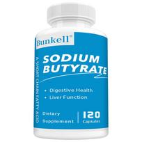 Natrio butirato kapsulės - Be GMO - 120 kapsulių 120 Capsules