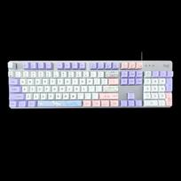 Logitech G K845 Mechanical Keyboard, Rainbow Keycaps & Mouse Pad