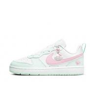 Nike Court Borough Pink Cloud Minkas Atsparus dilimui Neslystantis Žemi Teniso Batai Moteriški Mėtų Rožinės FZ3539-100(Komanda1889-) 36.5