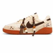 Nike Terra Manta Amber Wander Synthetic Leather Low top Casual Shoes Men's Beige Brown HQ4502-105(Team1310-) 44.5