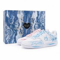 Nike Court Vision 1 Your Name Gentleman Style Low top Skateboard Shoes Unisex Blue Pink DH2987-101(team1747-) 42.5