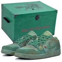 Jordan Air Jordan 1 Abrasion Resistant Low top Vintage Basketball Shoes Men's FN5214-131(Team1676-S-BOX) 42