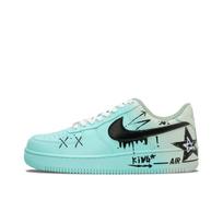 Nike Air Force 1 Jadito Baltas Nefritas Sriuba Atsparus Dilimui Atrama Didinantis Aukštį Žemas Viršus Riedlentės Batai Unisex CW2288-111(TeamSSR-) 40.5
