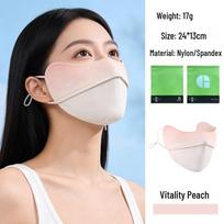 Women's Anti-UV Full Face Ice Silk Sun Mask