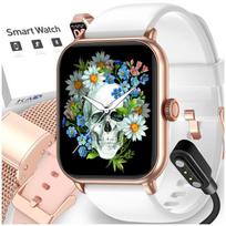 Smartwatch Damski Rozmowy Zegarek Sportowy Polskie Menu Pomiary Smart Watch