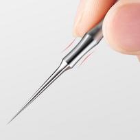1Pc Blackhead Remover Tool, Acne Comedone Extractor, Stainless Steel Pimple Popper for Whitehead Facial Skin Care
