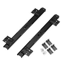Under Desk Keyboards Drawer Stand Sturdy Steel Construction 35x3.5cm Size Holds Up To 15kg Silver/black juoda