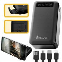 Powerbank 20000 Mah Usb-C + Kable Podstawka