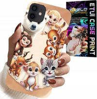 Etui Do Iphone 12 Mini - Plecki Dla Dzieci W Zwierzęta Leśne Case
