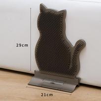 Corner Wall Cat Massage Brush, Pet Hair Shedding Tool, Comfortable Self Grooming Toy juoda