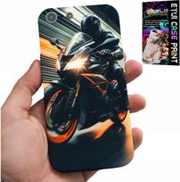 Etui Do Iphone 5 / 5S / 5C - Motocyklista Motor Fan Motocykl + Szkło