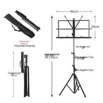 Foldable Thickened Music Stand for Home Piano & Professional Use