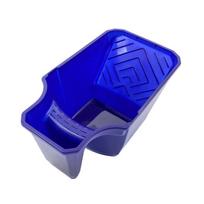 Bego Handheld Roller Brush with Paint Cup and Blue Plastic Tray for Convenient Construction