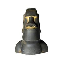 Handcrafted Easter Island Moai Statue Resin Decorative Sculpture for Living Room Office Desk Ornament Home Decor