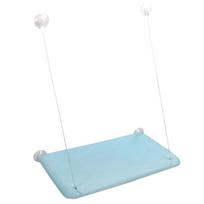 20kg Capacity Hanging Cat Hammock Comfortable Sunny Window Seat Kitten Rock Climbing Frame Pet Bed New Pet Supplies mėlyna