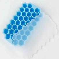 Silicone Ice Cube Tray Mold, Easy To Demold, Quick-freeze, Fast Ice Production, Household Ice-making Mold, Honeycomb Ice Tray