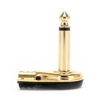 (YOUU06)6.35mm Guitar Effects Pedal Connector Jack Adapter Electric Guitar Plug auksas