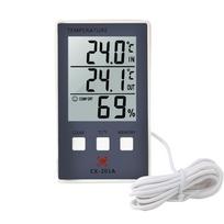 Naujas LCD skaitmeninis vidaus lauko termometras, vidaus drėgmės matuoklis, temperatūros drėgmės matuoklis