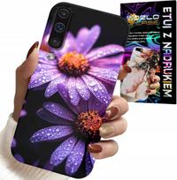 Etui Do Samsung Galaxy A70 - Różowa Stokrotka Kwiaty Pokrowiec Case
