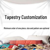 Hot-Selling DIY Digital Print Wall Tapestry for Living Room and Bedroom Décor 95x70cm - 100g modelis 2 spalva