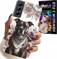 Etui Do Samsung Galaxy S22 - Pitbull Groźne Psy Futerał Plecki Case