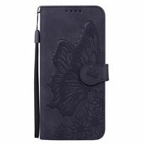 For Samsung Galaxy A20e Leather Flip Cover With Geometric Pattern juoda