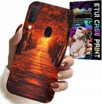Etui Do Samsung Galaxy A20E - Park, Jesień, Spadające Liście, Plecki