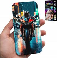 Etui Do Samsung Galaxy A20E - Motor, Motocykle Jednoślad Wzory + Szkło