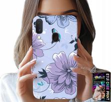 Etui Do Samsung Galaxy A20E - Kwiatki Kwieciste Modne Wzory Plecki