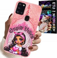 Etui Do Samsung Galaxy A21S - Cupid Vibes Z Uroczą Aniołkiem Plecki