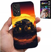 Etui Do Samsung Galaxy A23 5G - Monstertruck, Ciężarówka, Wzory + Szkło