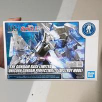 HG Unicorn Gundam Perfectibility Destroy Mode [Gundam Base Limited] One thing