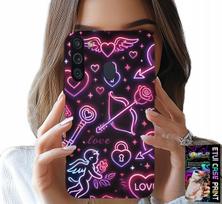 Etui Do Samsung Galaxy A21 - Walentynkowy Case, Łup, Kupidyn, Serca