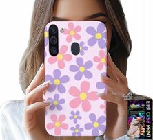 Etui Do Samsung Galaxy A21 - Kolorowe Stokrotki, Stokrotka, Kwiatki