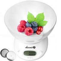 Elektroniczna Waga Kuchenna Z Misą Precyzyjna Wyświetlacz Lcd Mała Do 5Kg