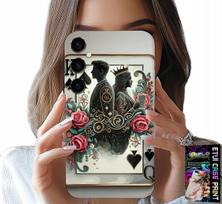 Samsung Galaxy A55 5G Tok - King Queen Póker Kártyák + Üveg