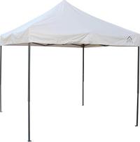 "All Seasons Gazebos" 2,5 m x 2,5 m sunkus, visiškai atsparus vandeniui, iššokantis į viršų sodo pavėsinė (smėlio spalvos)