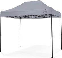 "All Seasons Gazebos" 3 x 2 m visiškai vandeniui atspari sulankstoma pavėsinė - metalinė pilka