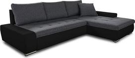 "Aspen" kampinė sofa su miegamąja funkcija - sofa su lovos dėže - didelis sofos komplektas - sofos komplektas - minkštas kampas