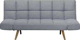 "Beliani Ingaro" skandinaviško stiliaus sulankstoma sofa lova "Patchwork" šviesiai pilka