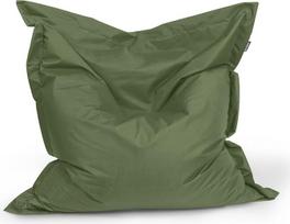 "BuBiBag Bean Bag" sėdynės pagalvėlė "Bean Bag" stačiakampio dydžio 160 x 145 cm vidaus ir lauko (chaki)
