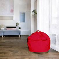 "Dmora" elegantiškas pupelių maišas "Bean Bag" raudonas 65 x 50 x 65 cm