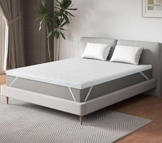 "EGO Home" čiužinio užvalkalas 90 x 200 cm, 7 zonų ergonomiškas čiužinio užvalkalas, sertifikuotas "Oeko-Tex", 7 cm aukščio čiužinio užvalkalas 90 x 200 cm, skirtas "Box Spring" lovoms, kišeniniams spyruokliniams čiužiniams, sofoms-lovoms