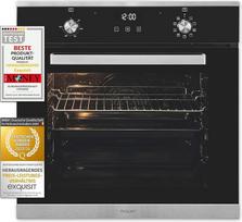 "Exquisit" įmontuojama orkaitė EBE76-9-H-020 Inox | Touch | Laikmatis | Grilis | 60 cm